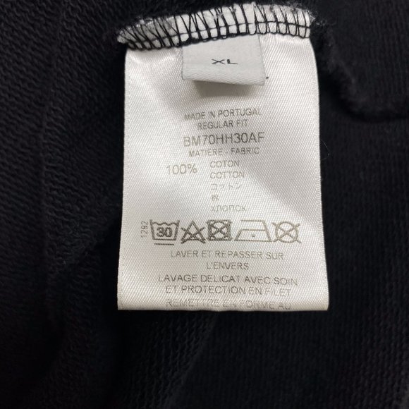 100% Authentic Givenchy Men's Black/White Zip Up Hoodie XLarge - Picture 12 of 13